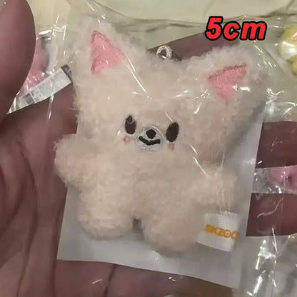 310style Skzoo Plush Pencil Case – Kawaii Kpop Stray Wolf Stuffed Animal Toy, Cartoon Plush Doll for Kids Gift