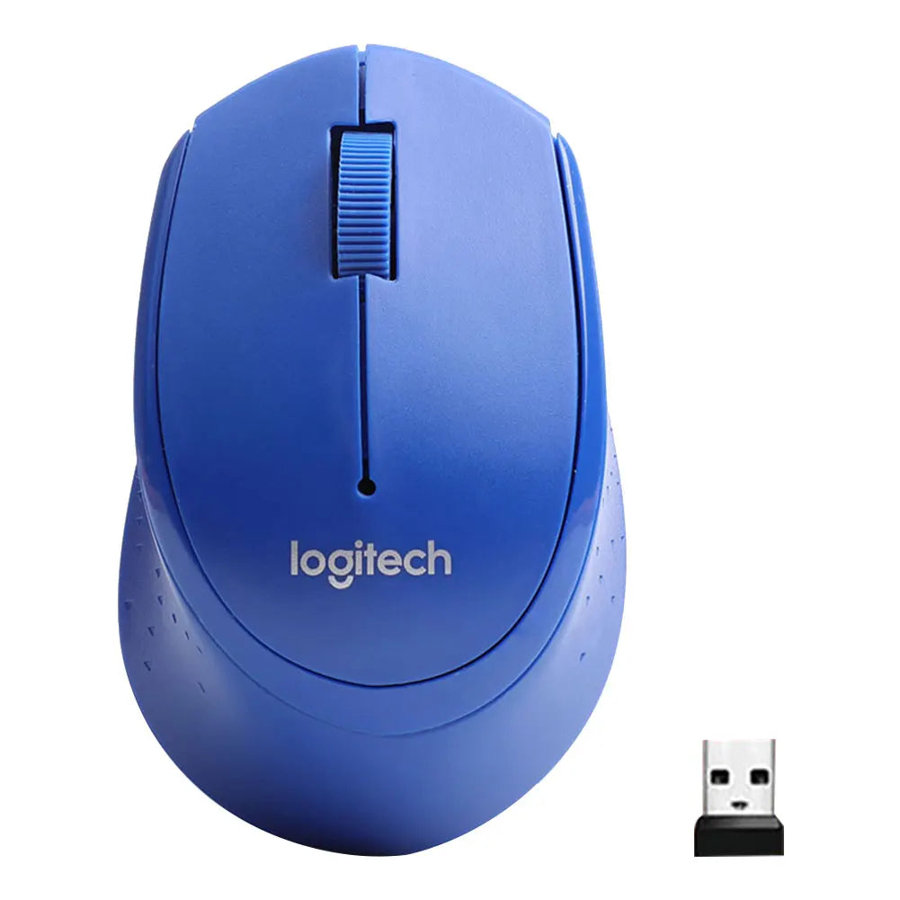 Logitech M330 Wireless Gaming Mouse - 2.4GHz USB, 1000DPI, 3-Button Optical Mouse for Laptops & PCs