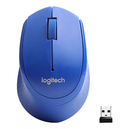 Logitech M330 Wireless Gaming Mouse - 2.4GHz USB, 1000DPI, 3-Button Optical Mouse for Laptops & PCs