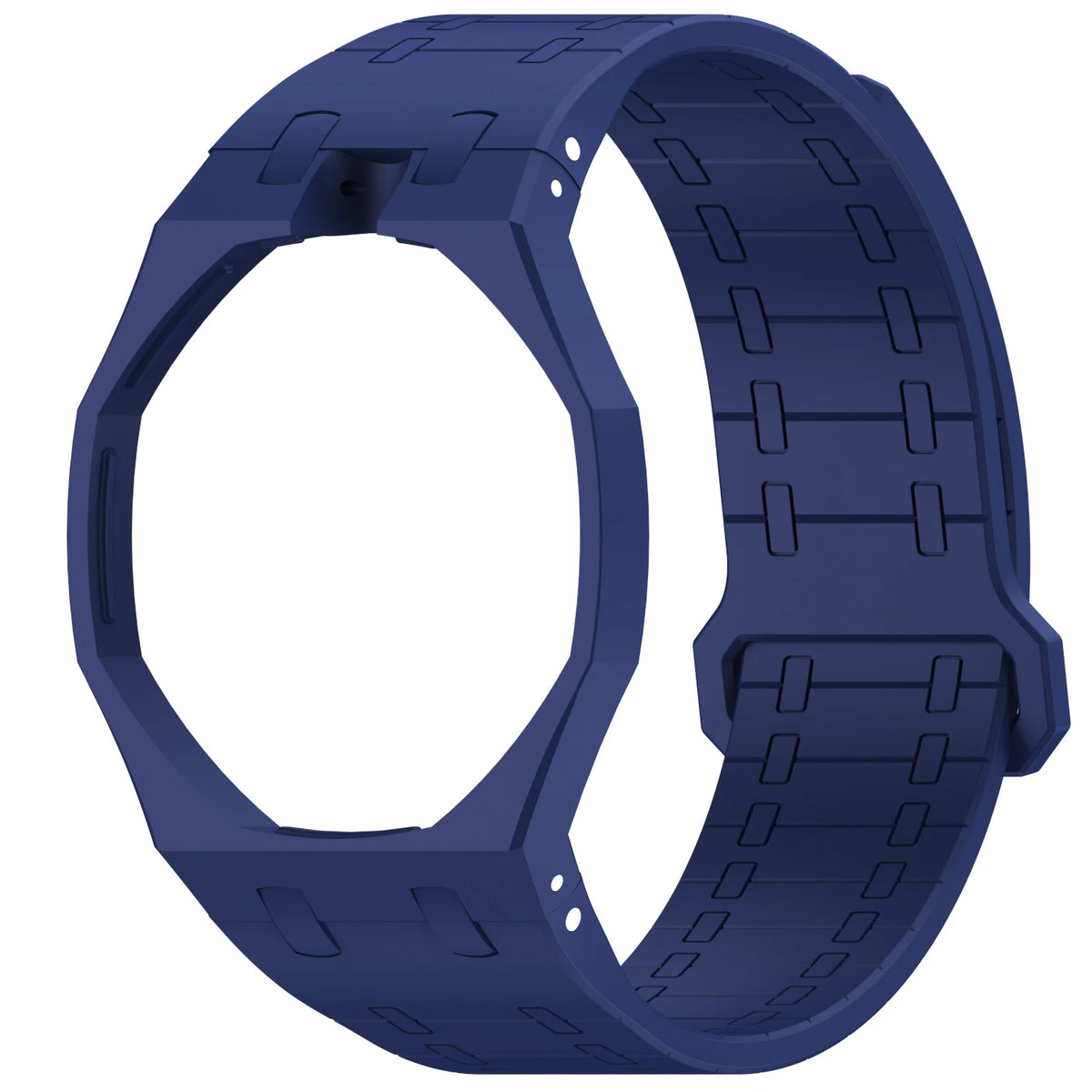 Magnetic Swatch x AP Royal Pop Watch Conversion Kit - Replacement Case and Strap for Pocket-to-Wristwatch Modification