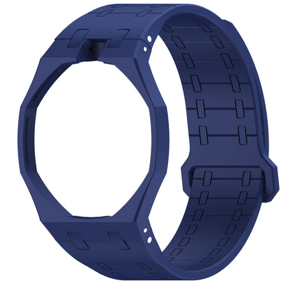 Magnetic Swatch x AP Royal Pop Watch Conversion Kit - Replacement Case and Strap for Pocket-to-Wristwatch Modification