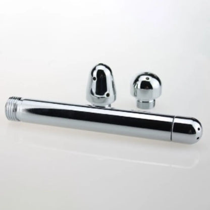 Anal Douche Enema Set – Aluminum Shower with 3 Nozzle Options for Complete Cleansing