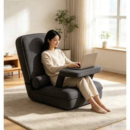 Lazy Sofa Computer Chair - Ergonomic Bedroom Tatami Lounge Seat