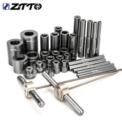 ZTTO Bicycle Hub Axle Tool Set — Wheel Bearing Press & Removal Repair Tool