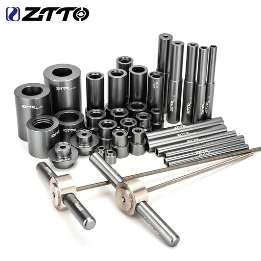 ZTTO Bicycle Hub Axle Tool Set — Wheel Bearing Press & Removal Repair Tool