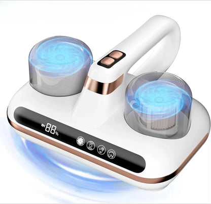Cordless Handheld Mattress Vacuum Cleaner – 16Kpa Powerful Suction with UV-C Light & Ultrasonic for Sofa & Sheet Cleaning