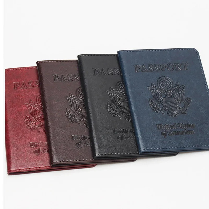 Leather Car Registration & Insurance Holder – Men's Driving License Cover, Auto Documents & Credit Card Storage Bag