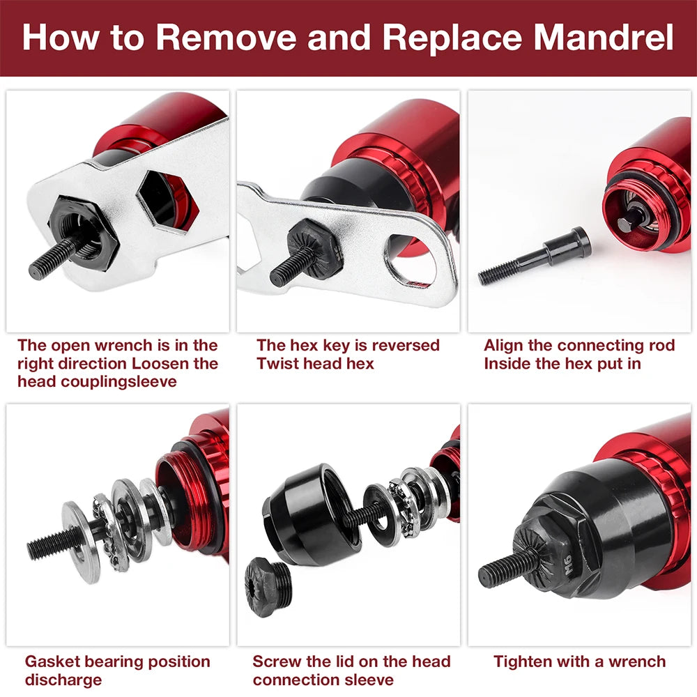 Electric Rivet Nut Gun – M3-M8 DIY Home Riveting Tool, Plug-in Converter for Electric Drill