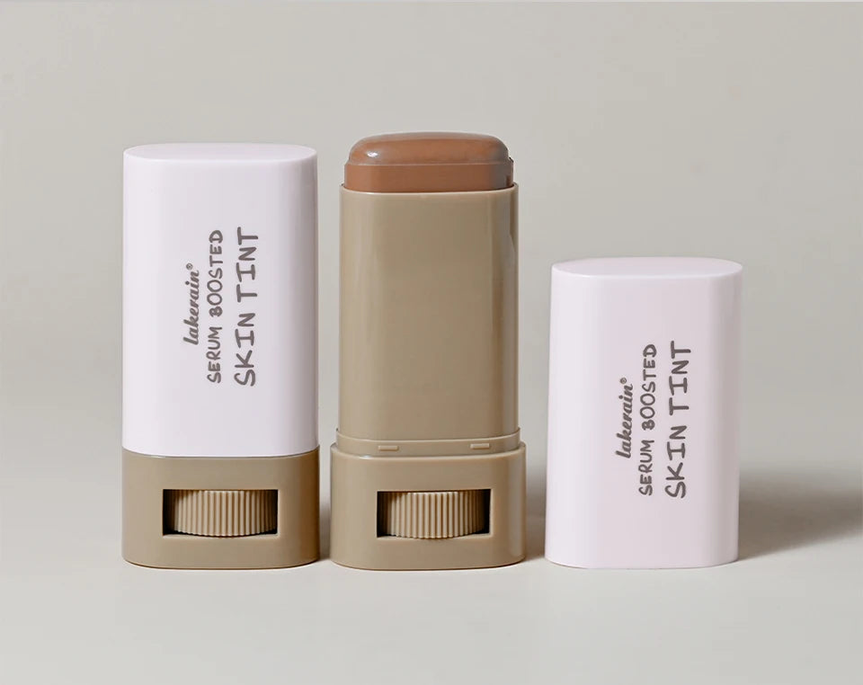 Stick Foundation Balm – Serum-Infused Skin Tint, High-Coverage & Smoothing, Travel-Friendly Bronzer