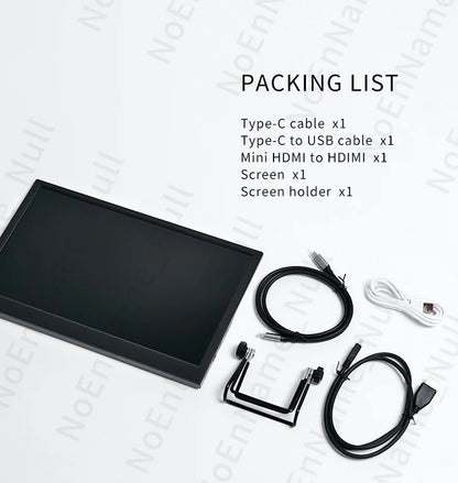 11.6-Inch Portable Gaming Monitor – 1366x768 LCD TFT Display with HDMI for PC, Raspberry Pi, Laptop, PS4, Xbox, Switch