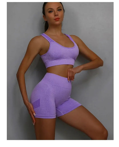 Women's High Waist Yoga Shorts: Butt Lifting Workout Fitness Tights - Tummy Control Gym Running Stretched Pants, Casual Sportswear