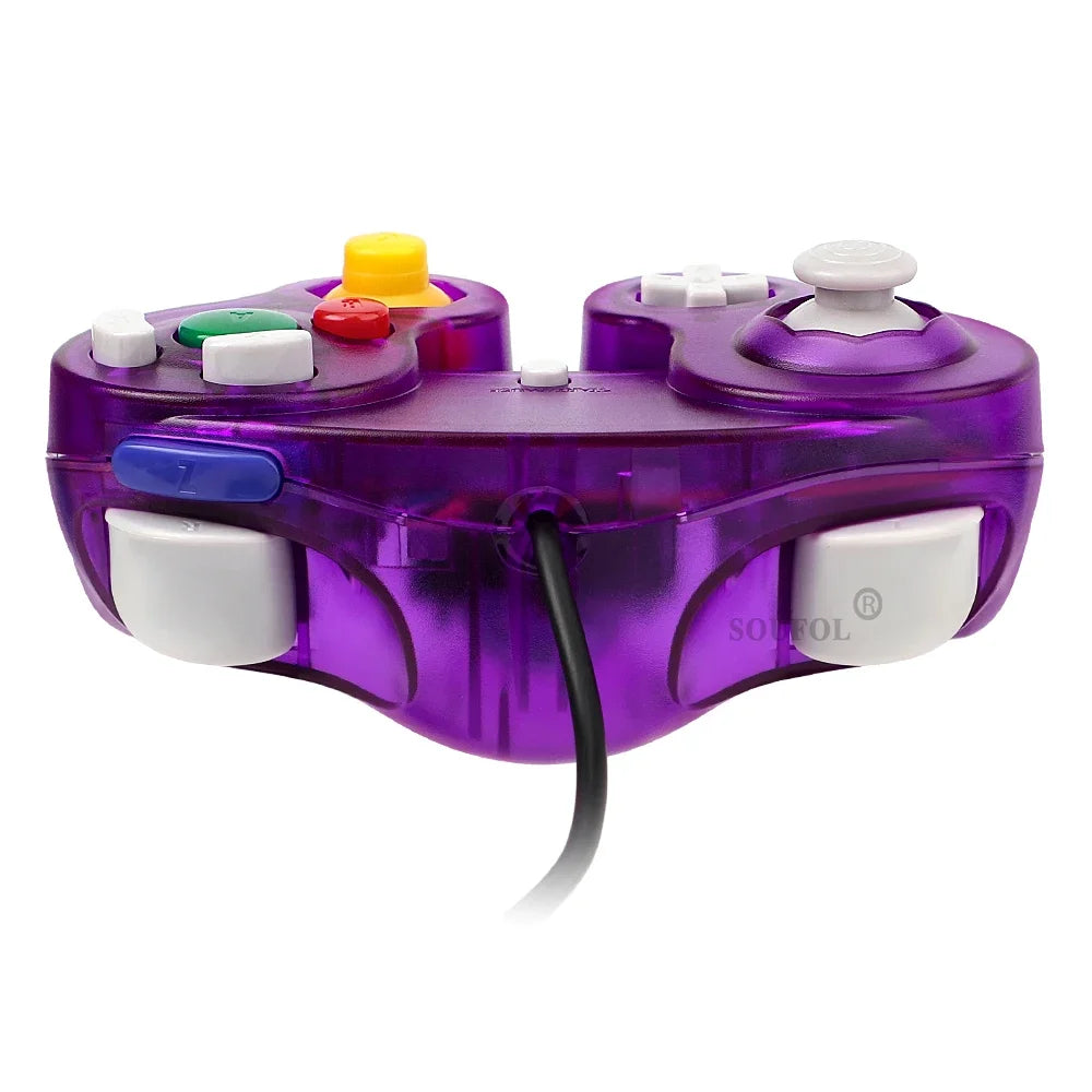 NGC Wired Handheld Joystick Controller – GameCube Gamepad Accessory for Nintendo