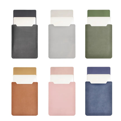 Universal PU Leather Laptop Sleeve - Ultra-Thin Portable Protective Inner Bag for 11–16 Inch Laptops