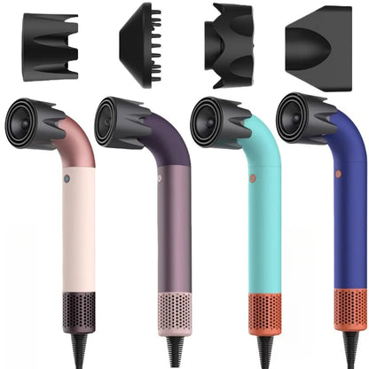 EU High-Speed Leafless Hair Dryer – Negative Ion Salon Diffuser Nozzle for Precise Styling