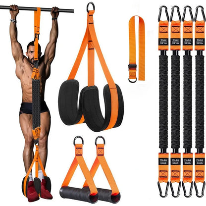 Pull-Up Assistance Bands Set – Resistance Straps for Men & Women, Chin-Up, Hanging Training, Workout & Body Stretching