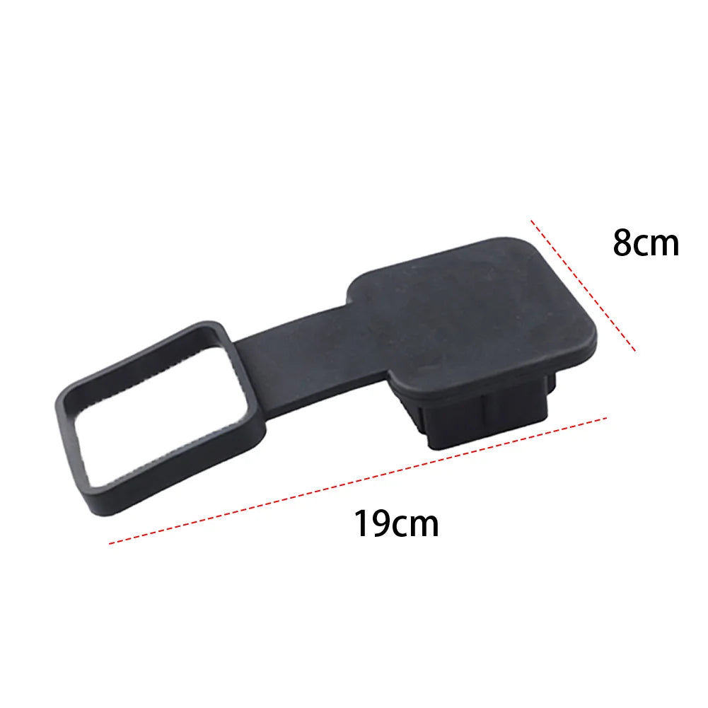 2-Inch Trailer Hitch Receiver Cover Plug – Waterproof Dustproof Tube Cap Protector for Auto Tow Hitch