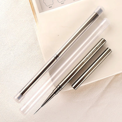 Nail Art Liner Brushes for Striping & Drawing – 6 to 25mm Design Pens, Professional Manicure Tools