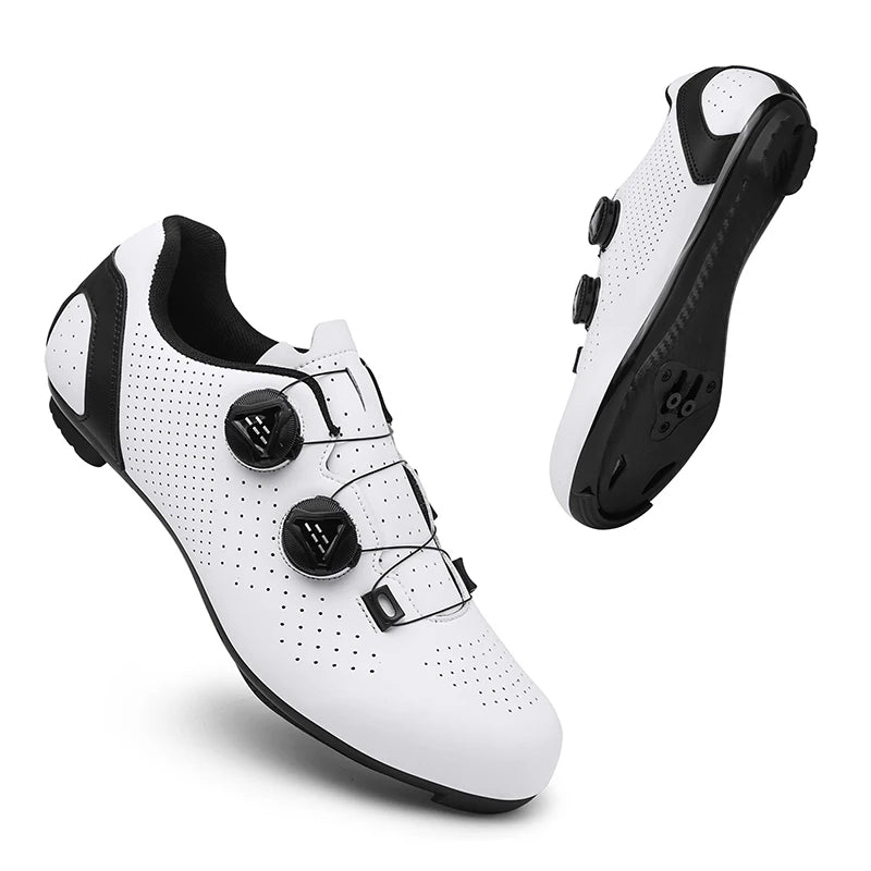 Men’s MTB Cycling Shoes — Flat Dirt & Road Bike Sneakers with SPD Cleats