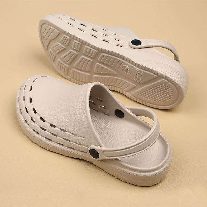 X08 Nursing Scrub Clogs - Comfortable Anti-Slip Waterproof Medical Shoes with Breathable Design for Healthcare Professionals