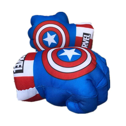 Kids Cartoon Foam Boxing Gloves – Superhero Costume Party Punching Gloves | Dress-Up Fighter Props