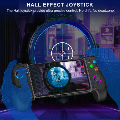 BEBONCOOL MC100 Telescopic Gamepad | Wireless Bluetooth Phone Controller for iOS & Android PUBG COD