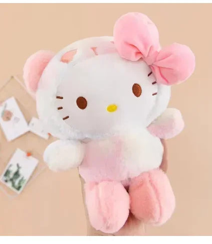 25cm Kawaii Sanrio Plush Toy – Kuromi & Jade Dog Stuffed Doll Gift for Kids