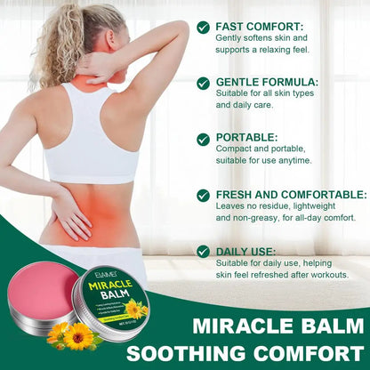 Soothing Moisturizing Miracle Balm – Comforting Joint & Body Cream for Legs, Back, Hands and Feet