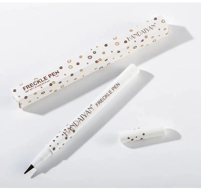 Face Fake Freckles Pen – Natural Waterproof Lifelike Dot Spot Makeup Tool for Long-Lasting Look