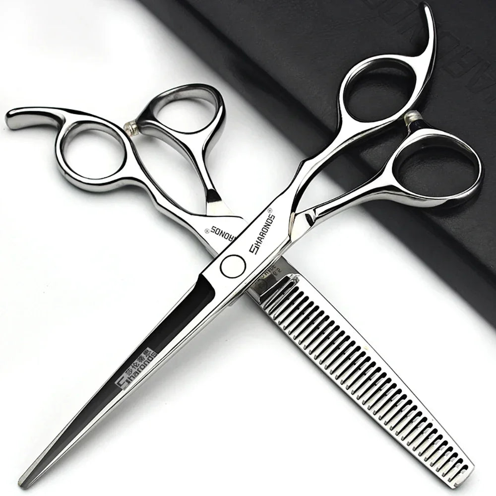 Professional Japanese Hair Cutting & Thinning Scissors – 6''/6.5''/7''/7.5'' Sharp Barber Shears for Salon & Home Use
