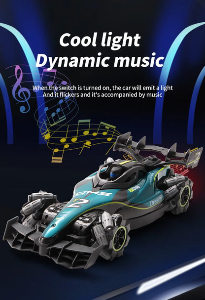 RC Drift Stunt Car - Gesture-Controlled Remote Control Toy with Spray Effects for Kids, Boys & Gift Giving