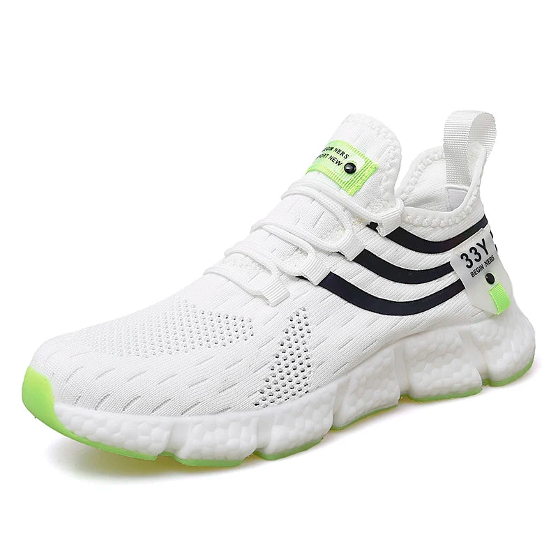 2024 Men's Breathable Sneakers – Comfortable Casual Running & Tennis Shoes for Summer