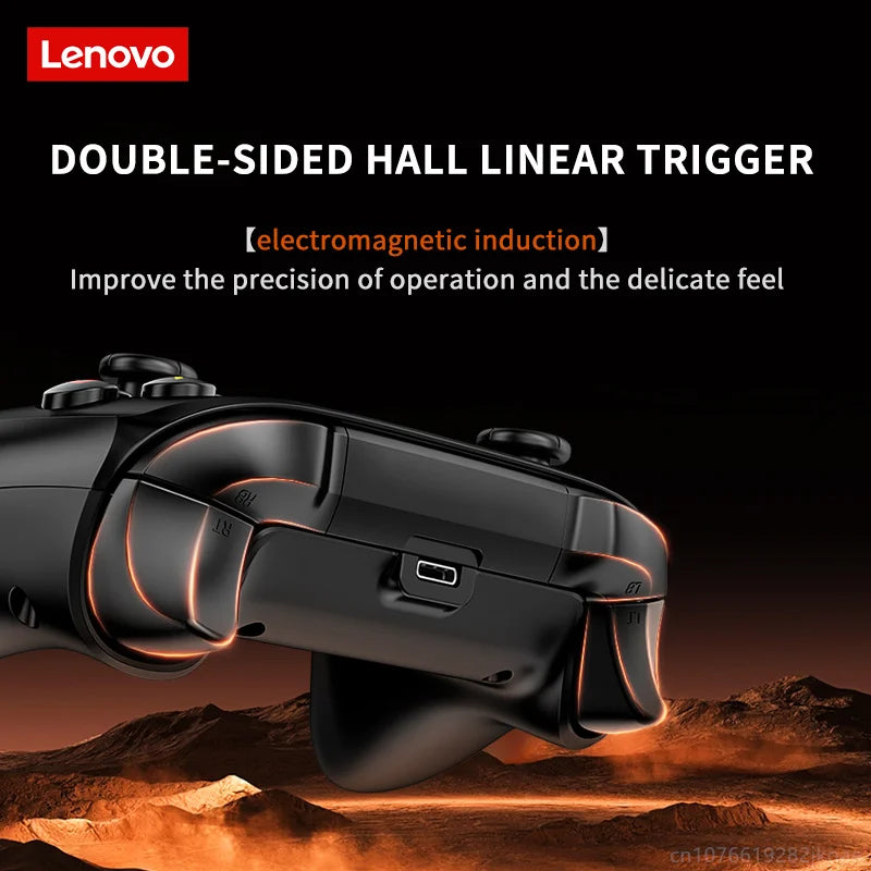 Lenovo S02 Wireless Bluetooth RGB Controller - Multi-Function Gamepad for Nintendo Switch OLED, Switch Lite, PC & Mobile