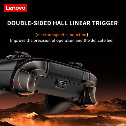 Lenovo S02 Wireless Bluetooth RGB Controller - Multi-Function Gamepad for Nintendo Switch OLED, Switch Lite, PC & Mobile