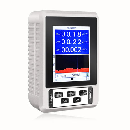 XR-1 Portable Geiger Counter - Nuclear, X-Ray & Radiation Detector with Personal Dosimeter and Marble Testing Function
