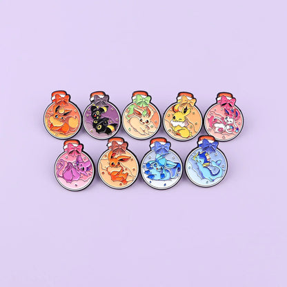 Anime Elf Enamel Pin – Cute Cartoon Brooch for Backpack, Clothing & Accessories, Perfect Gift for Friends
