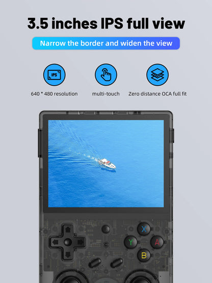 ANBERNIC RG353V RG353VS Handheld Game Console: 3.5'' IPS Screen, HDMI Output - Android Linux OS, Built-in Retro Emulator Player, Perfect Gifts for Gamers!