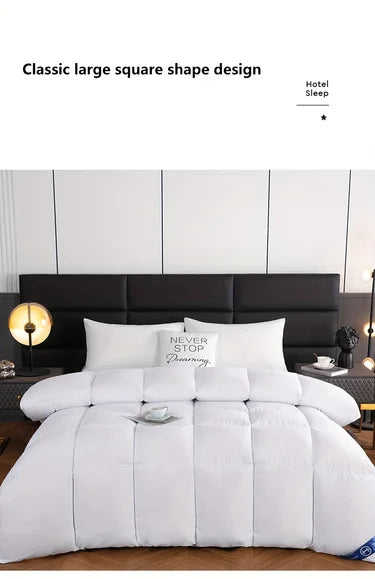 Hotel Style Winter Comforter – Soft, Fluffy & Breathable Quilt Blanket, Lightweight & Warm, Queen/King 220x240cm