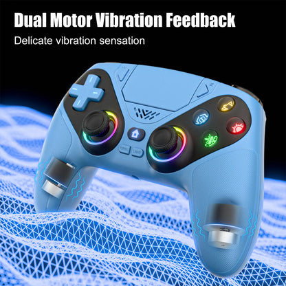 Wireless Bluetooth Gamepad Controller – Dual Vibration Turbo for PS5, PS5 Pro, PS5 Slim & PC