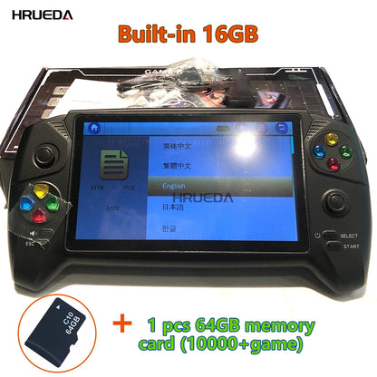 7.0" Retro Handheld Game Console - Dual Joysticks Classic Gaming Player for PS1, GBA, NES & FC Games