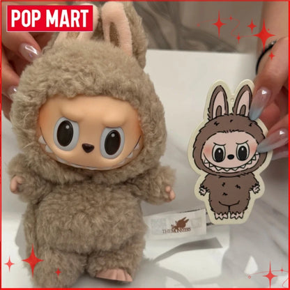 Genuine POP MART Labubu Vinyl Plush Pendant — Macarons “Have A Seat” & Coca Cola Series Blind Box Toys V1-V3