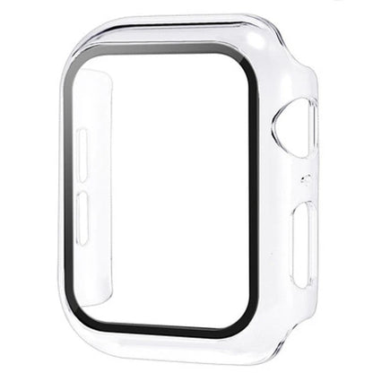 Apple Watch Glass Case Cover - Full Screen Protector for Series 9, 8, 7, 6, SE & iWatch 38mm-45mm