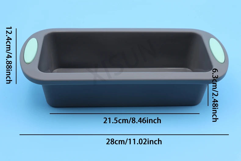 Heat Resistant Silicone Bakeware Set - Loaf, Bread, Muffin, Donut, and Cake Baking Tray Oven Pan Set