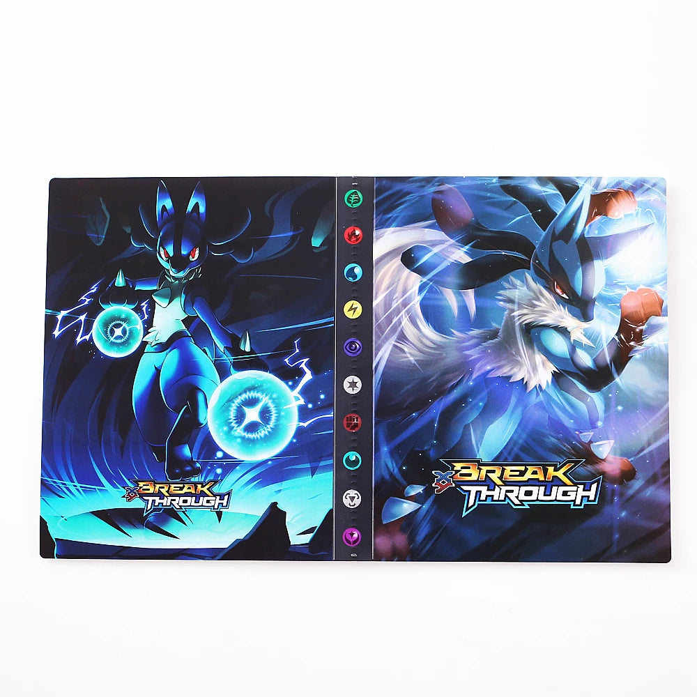 Charizard 240Pcs Card Album – Anime Card Binder for Mewtwo, Charizard & Collections, Protector Folder Gift