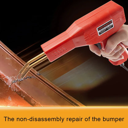 Plastic Welding Repair Kit - Car Bumper Soldering Gun with 4 Types Staples for Plastic Fixes