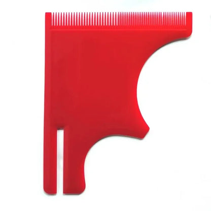 Haircut & Beard Grooming Kit – Neckline, Goatee & Hairline Shaping Template for Men, Barber Hair Cutting Tool