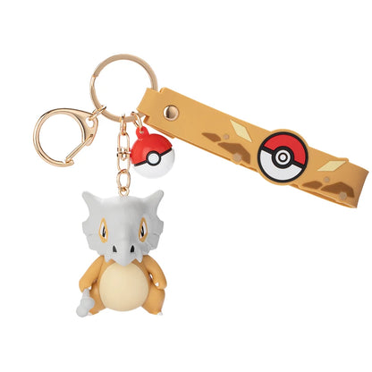 Genuine Pokémon Keychain Figures – Morpeko, Gengar, Meowth, Cubone & Jigglypuff Anime Action Toy Keyring Fragrance Pendant Gift