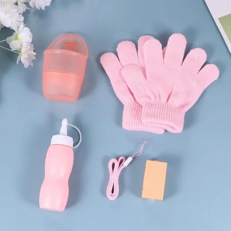 Smoke Bubble Machine & Fog Wand – Portable Magic Bubble Blower for Parties with Water Bottles