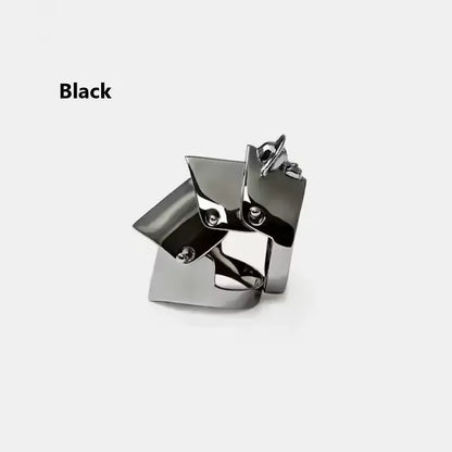 Anime Oosaki Nana Cosplay Metal Armor Ring – Rock Punk Style Movable Joint Jewelry for Unisex Gift