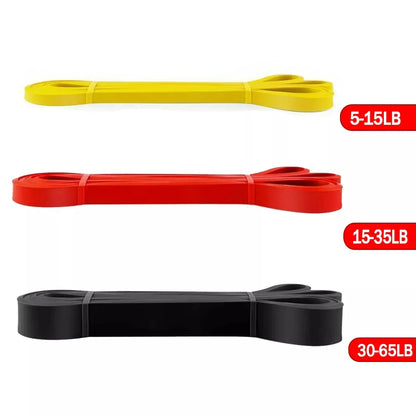 5-120lbs Fitness Resistance Band – Boxing, Agility, Yoga & Pilates Training Equipment for Home Gym