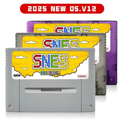 3000-in-1 SFC Game Cartridge with 8GB TF Card — Super Famicom SNES Memory Card & Game Console Accessory